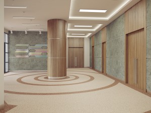 Дизайн интерьеров здания военного госпиталя